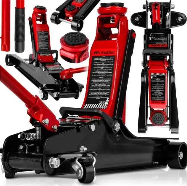 Домкрат гидравлический подкатный 2.5т низкопрофильный 385мм Maltec Коломыя - изображение 4