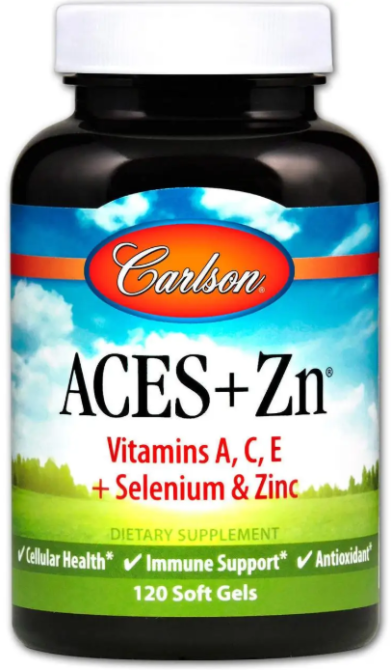 Витамины А С Е плюс цинк Carlson Aces + Zn 120 капс Киев - изображение 1