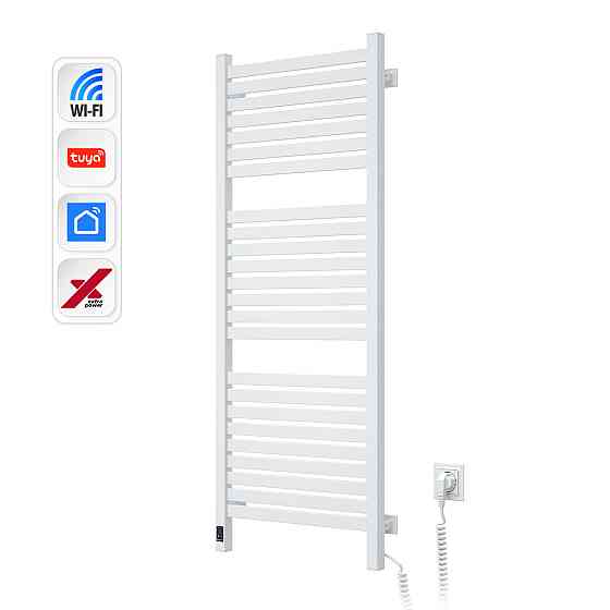 Електрична сушарка для рушників NAVIN Авангард X 480х1200 Sensor з WI-FI правобічна, біла Київ