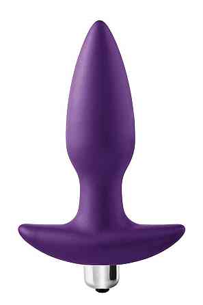 Вібруюча анальна пробка Dream Toys Flirts, фіолетова Sex Aura Київ