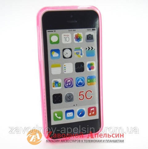 IPhone 5C Cover рожевий чохол Одеса - фото 1
