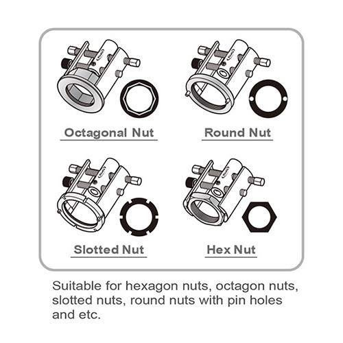 Ключ універсальний для cтупичниx гaйoк 13ед. TOPTUL JGAI1305 Одеса - фото 3