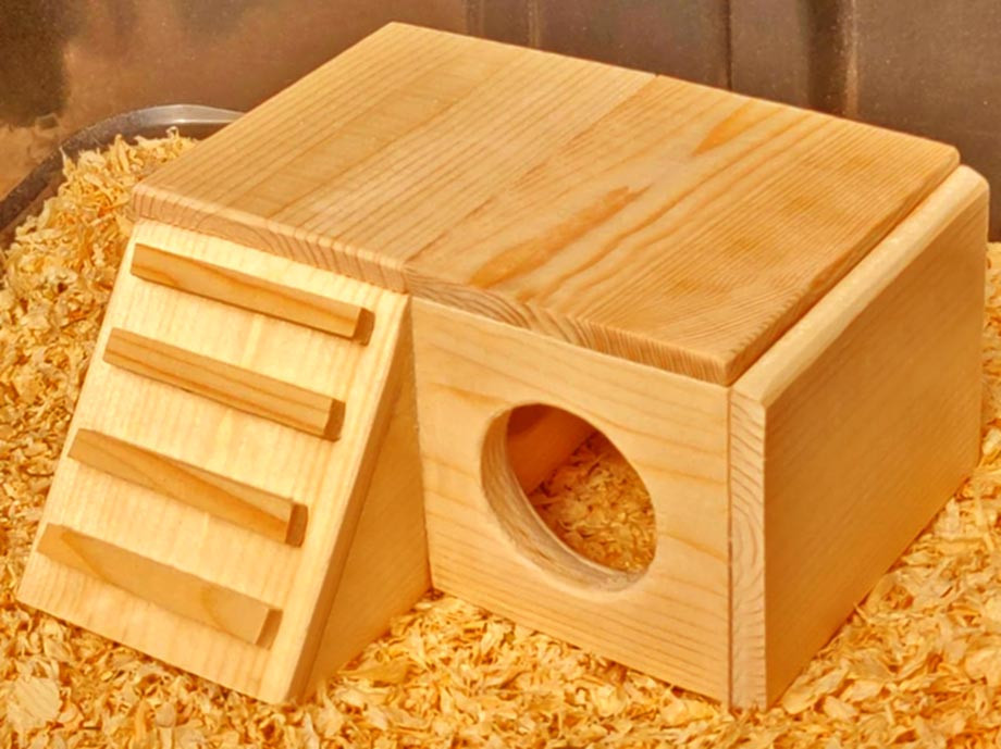 Домик для шиншиллы 