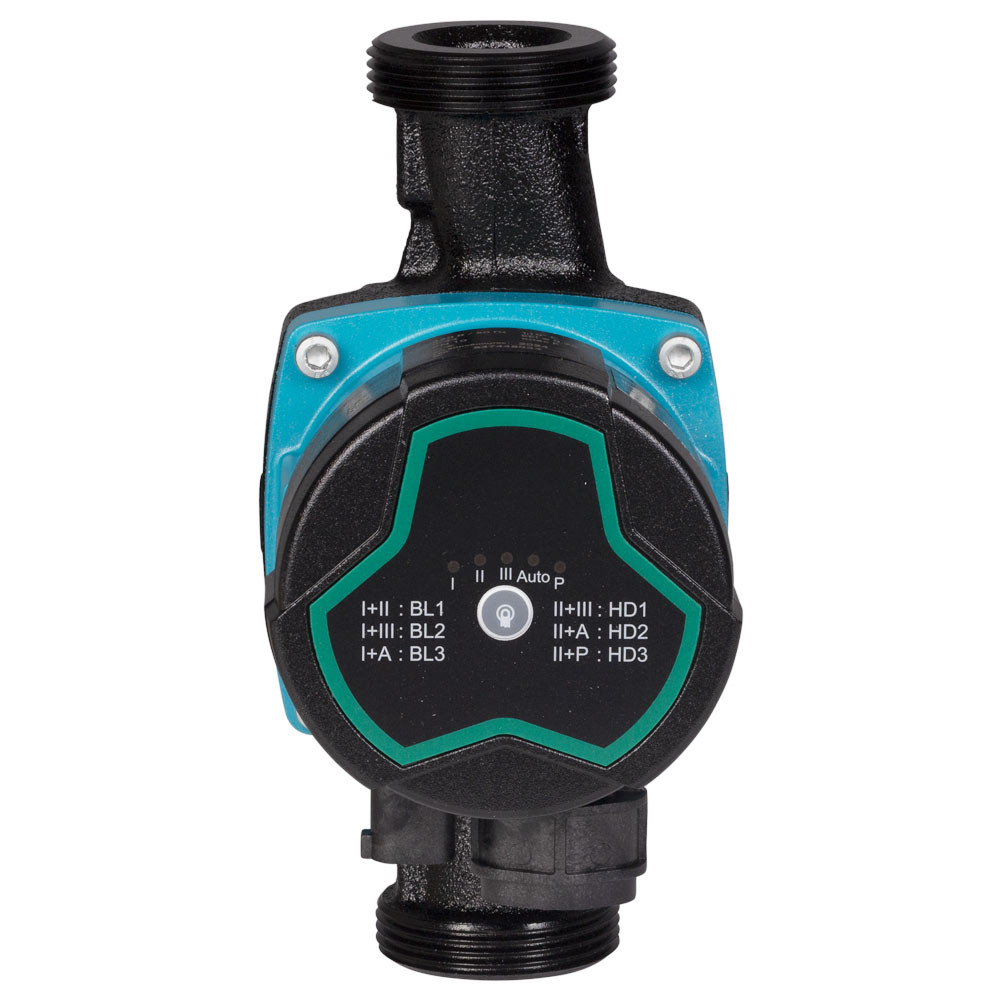 Aquatica Насос циркуляционный энергосберегающий 5-60Вт Hmax 8м Qmax 63л/мин Ø1½" 180мм + гайки Коломия - фото 4