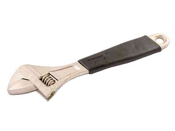 Ключ розв. гумова ручка (250мм) 76-0123 ТМ MASTER TOOL Київ