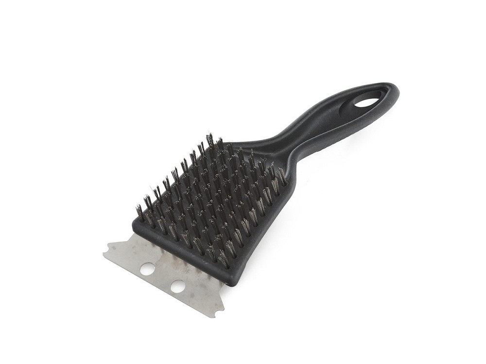 Дротяна щітка зі скребком "GeKo" для чищення гриля 2в1, 21см Киев - изображение 4