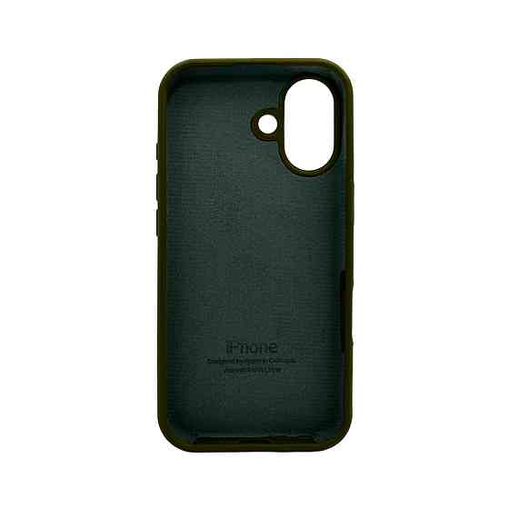 Чохол для смартфона Silicone Full Case AA Open Cam for Apple iPhone 17 29,Army Green Киев
