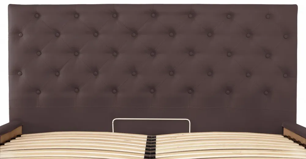 Кровать Coventry Comfort 140 х 190 см Fly 2231 С подъемным механизмом и нишей для белья Темно-коричневый Киев - изображение 5