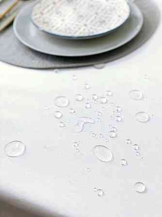 Ecotton Скатертина Ecotton DUCK 170х220 см водовідштовхувальна біла White 23128 Киев