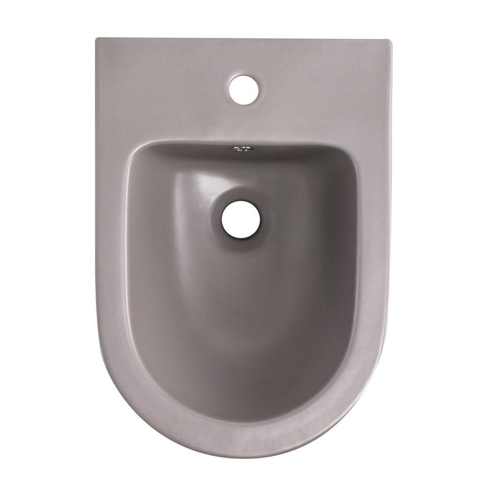 Биде подвесное Qtap Robin 515x370x350 мм, Stone grey QT13551381GSG Киев - изображение 7