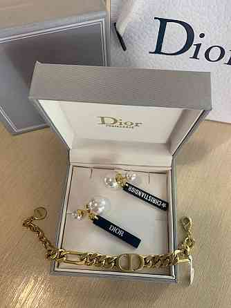 Діор набір сережки та браслет/ Dior Одеса