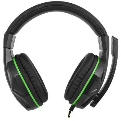 Наушники Gemix N2 LED Black-Green Gaming Винница - изображение 2