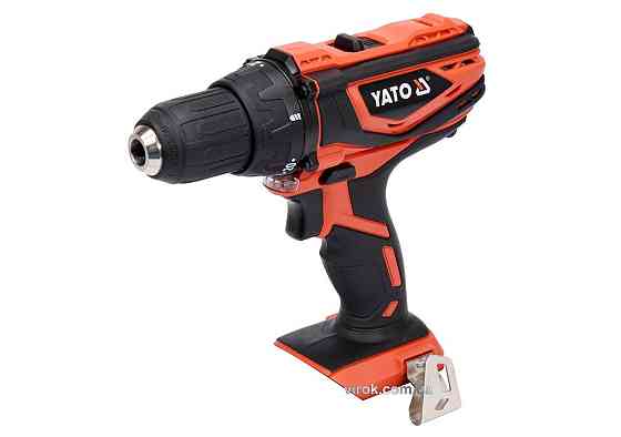 Шуруповерт-дриль акумуляторний YATO 18 В 40 Нм (без акумулятора і зарядного пристрою) Одеса
