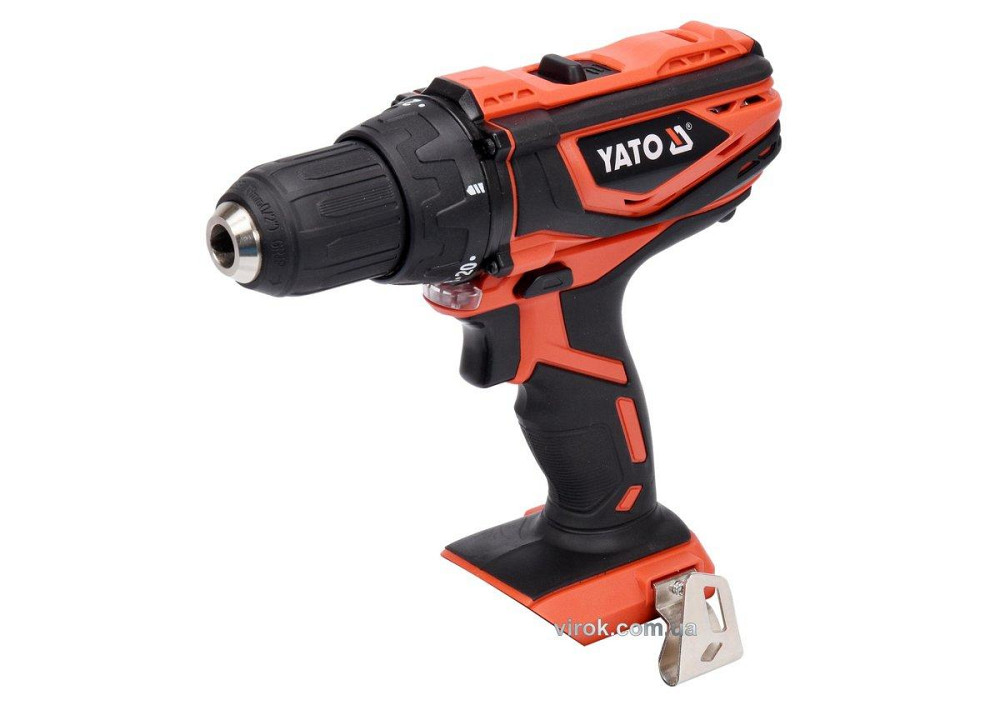 Шуруповерт-дриль акумуляторний YATO 18 В 40 Нм (без акумулятора і зарядного пристрою) Одеса - фото 1