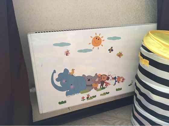 Дитяча наклейка на стіну Звірята 44 на 25 см різнобарвний Київ