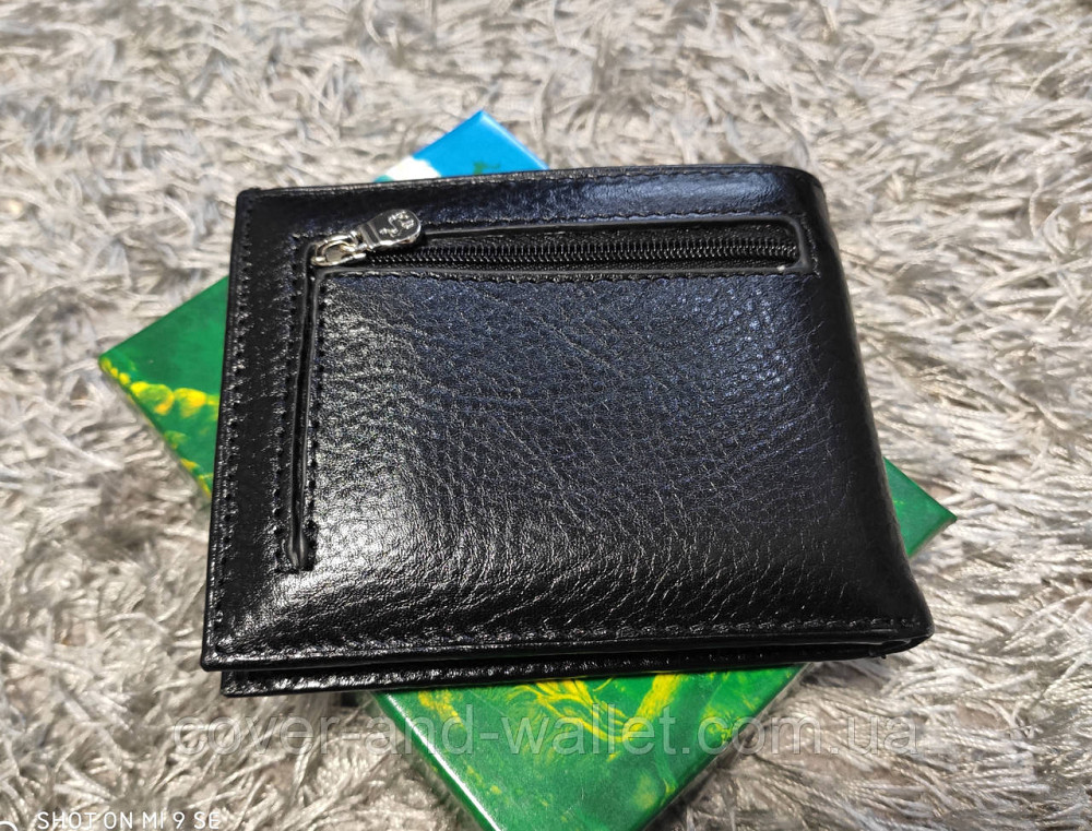 Маленький мужской кошелек на магнитах с зажимом для купюр Marco Coverna Киев - изображение 9