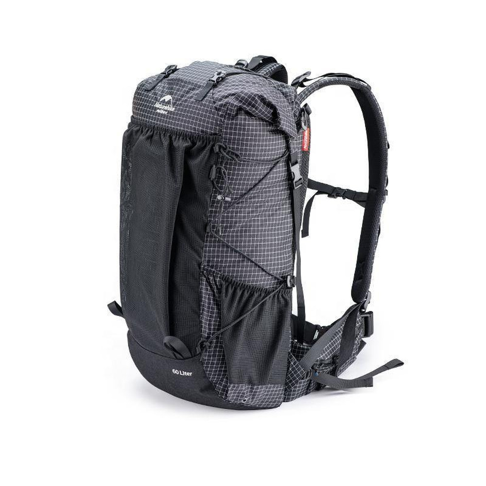 Рюкзак туристичний Naturehike Rock NH19BP095, 60+5 л, графіт в клітинку Киев - изображение 1