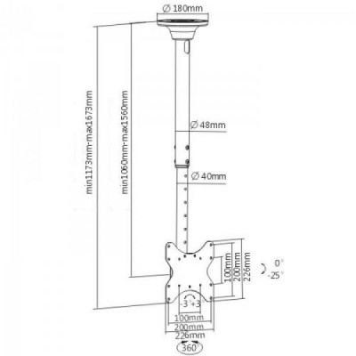 Кронштейн ITech Celb-52L Винница - изображение 2