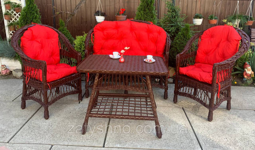 Набор плетеной мебели  из лозы Киев - изображение 7
