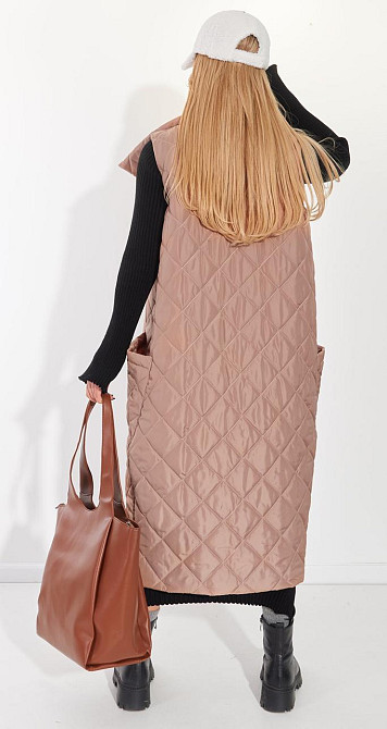 Стильна стьобана жилетка (46) Київ - фото 7