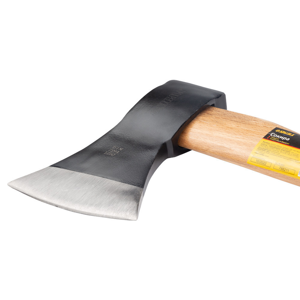 Топор 1250г деревянная рукоятка 700мм (береза) SIGMA (4321351) Киев - изображение 5