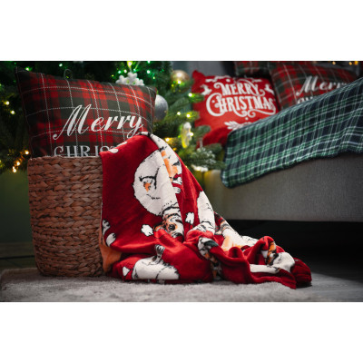 Плед Ardesto Christmas Flannel 160х200см, 100% полиэстер, рождественские корги (ART0119PB) Винница - изображение 6