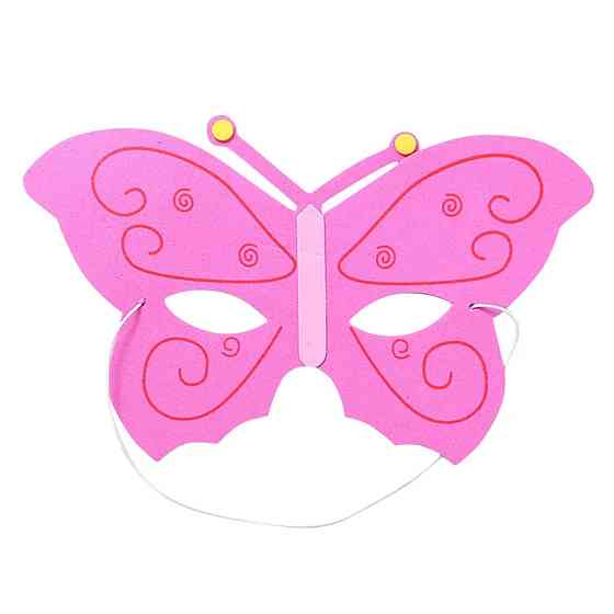 Дитяча маска Метелик one size рожевий Київ