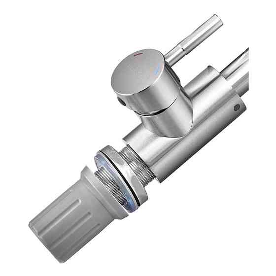 Смеситель для умывальника Armata SUS-001-C(N) из нержавеющей стали без подвода (CH6479) Харьков
