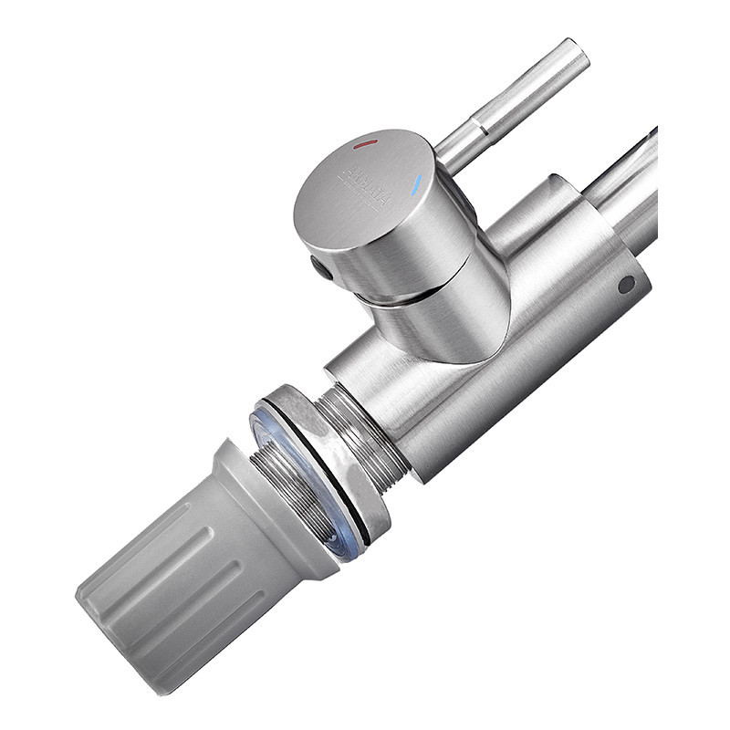 Смеситель для умывальника Armata SUS-001-C(N) из нержавеющей стали без подвода (CH6479) Харьков - изображение 3