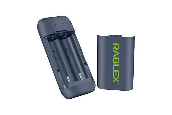 Зарядний пристрій Rablex RB400 з функцією Power Bank / 18650/ Дніпро