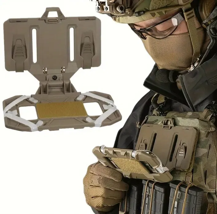 Держатель для телефона на плитоноску (Койот) Винница - изображение 8