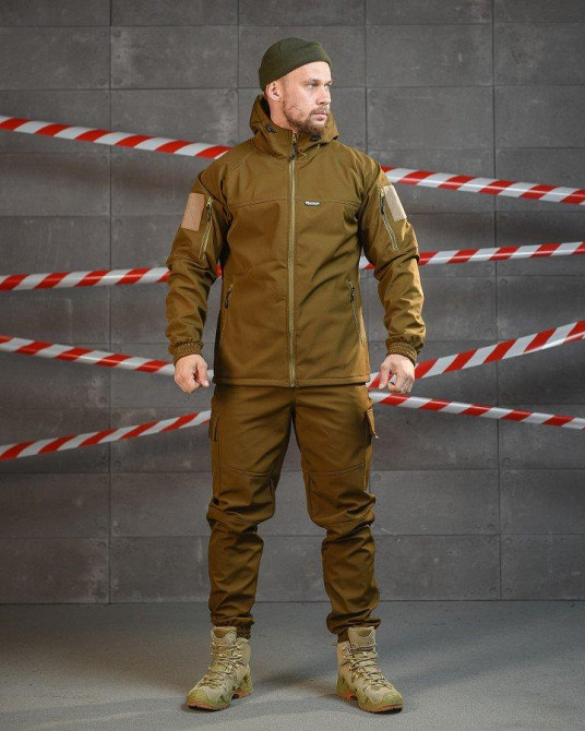 Тактический костюм софтшел Oblivion кайот  ВТ7680 Одесса - изображение 1