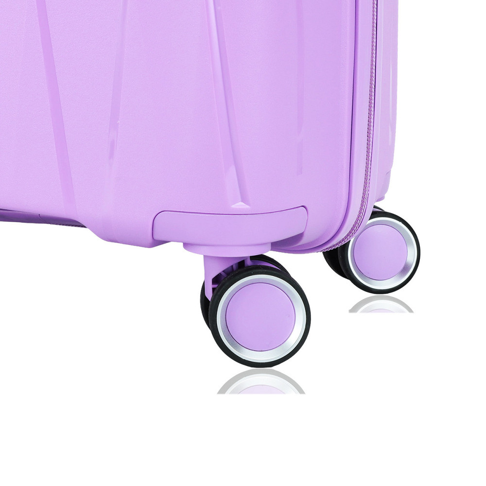Чемодан полипропиленовый MADISSON 51103 средний 67 см фиолетовый Киев - изображение 9