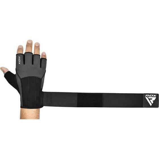 Перчатки для фітнесу RDX W3 GREY WITH EVA PADDING-S Кам'янське