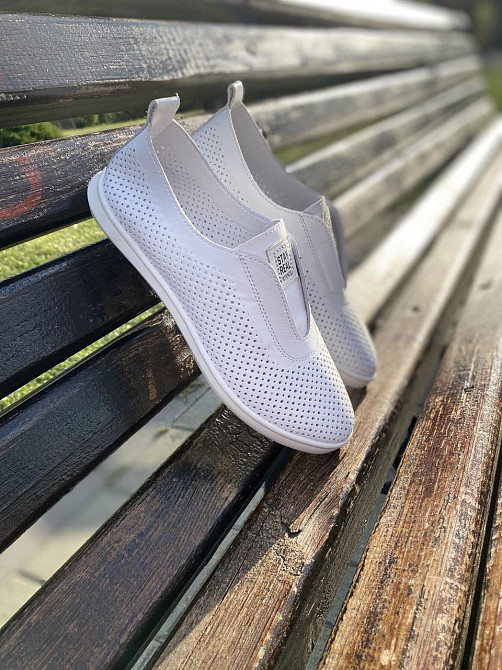 Mioli Балетки жіночі MIOLI J-9 білі (весна-літо, шкіра натуральна) (3753) лише 36р. 36 Коломыя - изображение 1