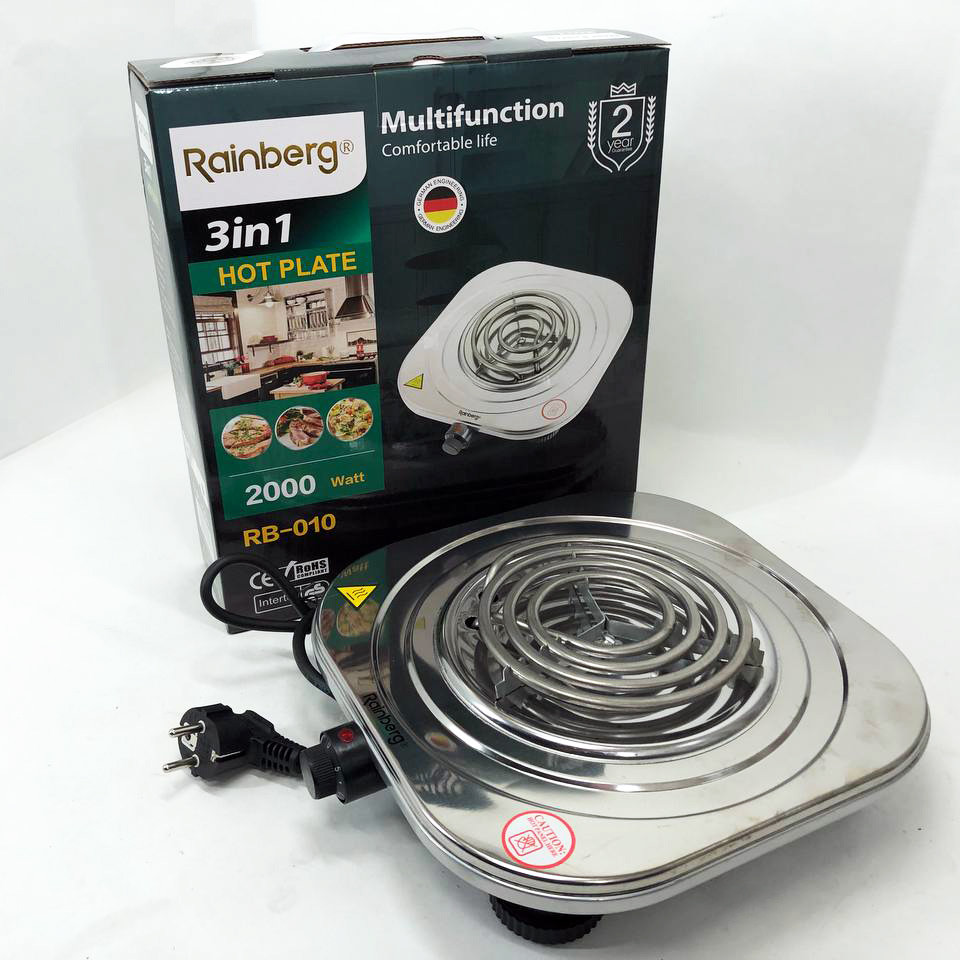 Плита переносна для дому, Дискова плита для дому Переносна електрична кухонна FJ-36 Львів - фото 2