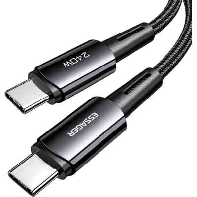 Дата кабель USB-C to USB-C 2.0m 240W Essager (EXCTT3-CGA0G-P) Винница