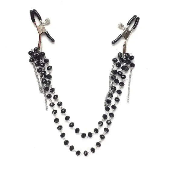 Затискач для сосків Art of Sex - Nipple clamps Sexy Jewelry Black Львів