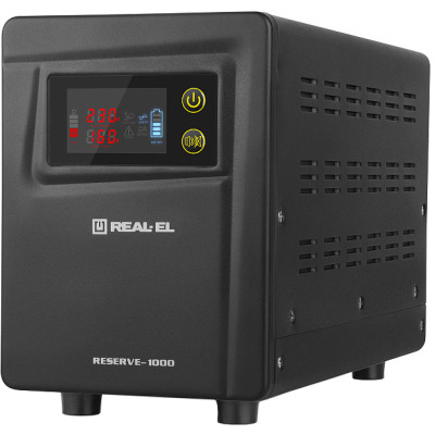 Источник бесперебойного питания REAL-EL RESERVE-1000 (EL122100004) Винница - изображение 1