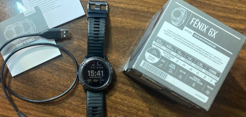 Смарт -Часы Годинник Garmin Fenix 6x Sapphire в кольорі Carbon Gray Киев - изображение 7