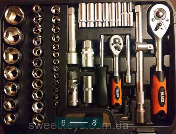 Інструменти: Набір Ключів, Волошок. Ключі Black 108 ялин. Польща! Київ