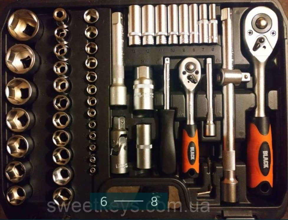 Інструменти: Набір Ключів, Волошок. Ключі Black 108 ялин. Польща! Київ - фото 4