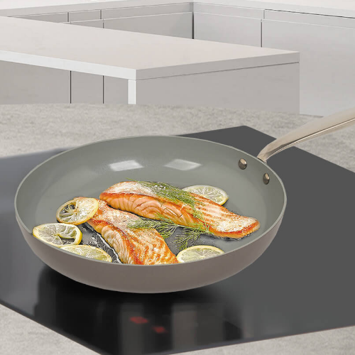 Сковорідка індукційне дно а/п Ceramic MR-1209-20 Maestro Житомир - изображение 10