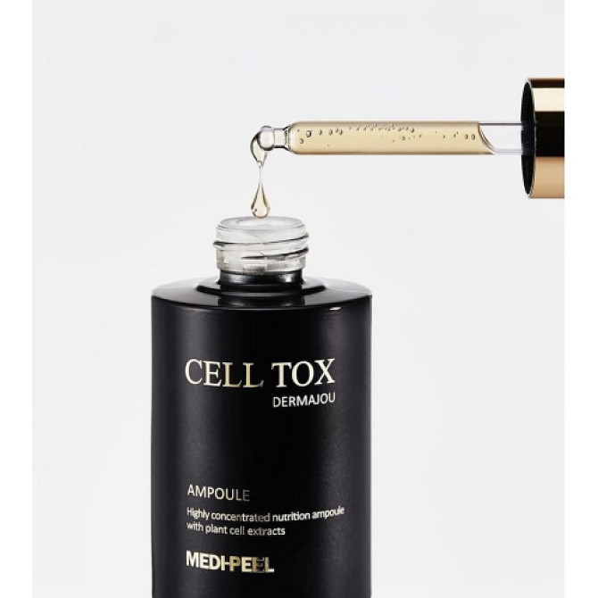 Омолоджуюча ампульна сироватка із стовбуровими клітинами Cell Tox Dermajou Ampoule Medi-Peel 100 мл Вінниця - фото 3