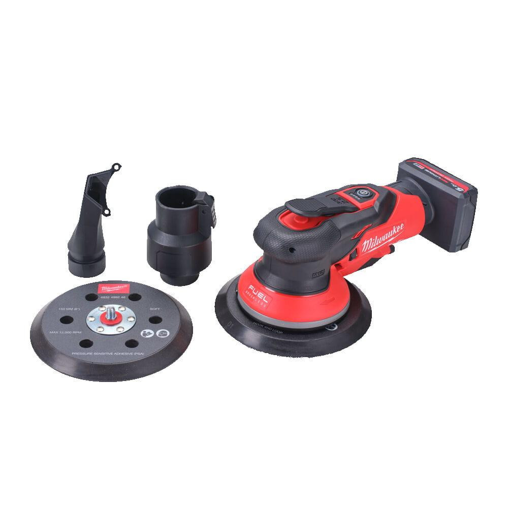 Шліфмашина ексцентрикова акумуляторна MILWAUKEE M12 FROS2.5-502X O150мм (ЗП+2акум.Х5Аг+HD кейс) Одеса - фото 10