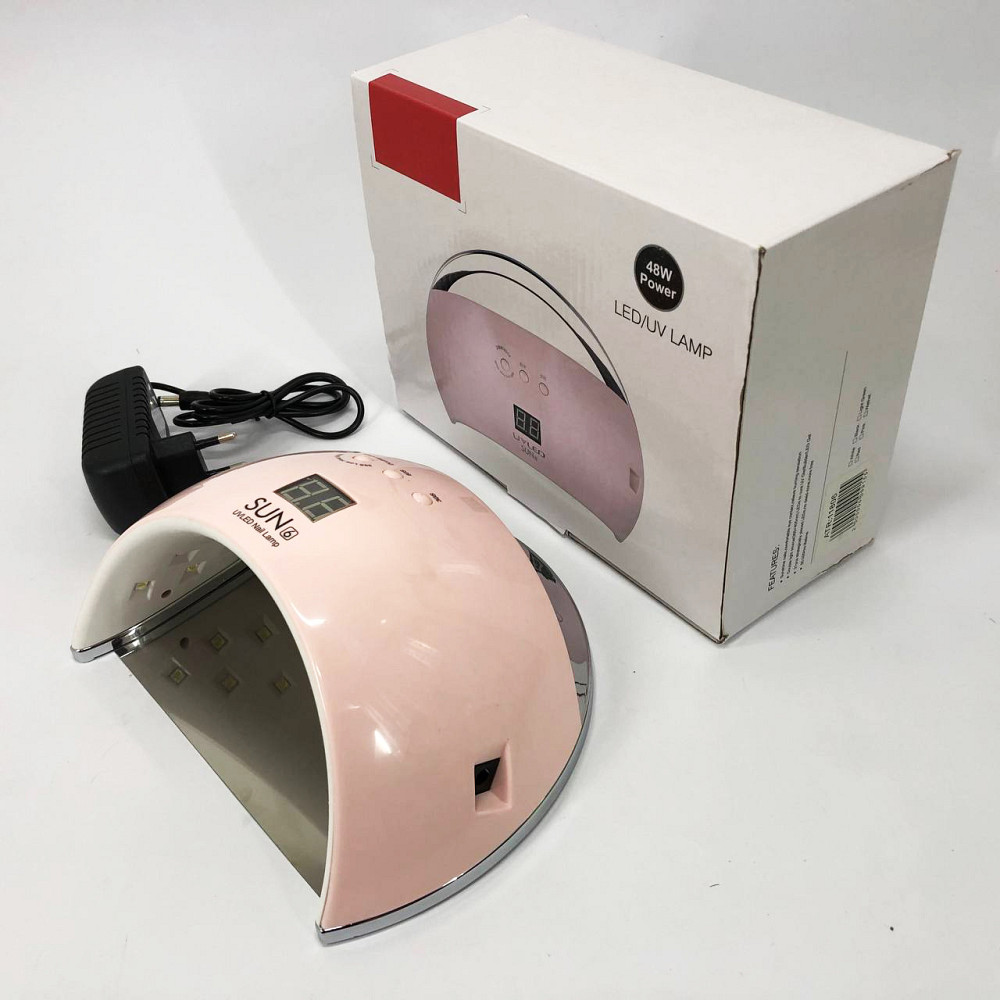 Сушарка для нігтів домашня, Лампа для швидкого сушіння нігтів, Манікюрна світлодіодна лампа з таймером OW-14 Львів - фото 1