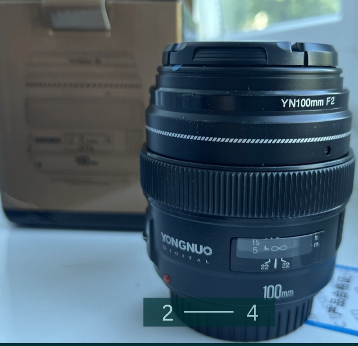 Объектив: YONGNUO YN100MM 100mm. F/2.0 для Canon.Новий!! Киев - изображение 2