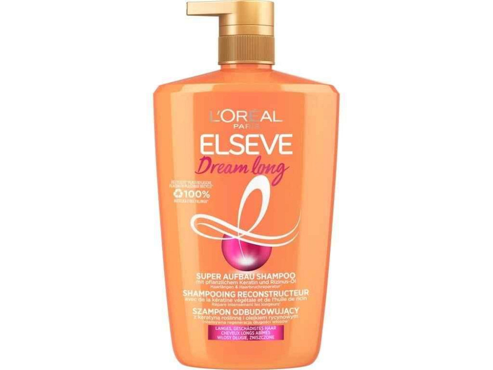 Шампунь 1л Dream Long для довгого пошкодженого волосся ТМ ELSEVE Київ - фото 1