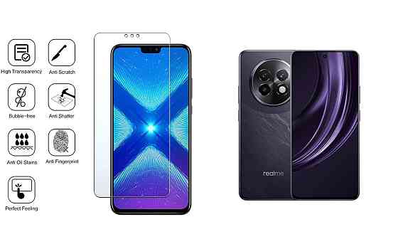 Защитное стекло NeoGlass для realme 13 5G, realme 13 Pro+, realme 13 Pro 5G – ультрапрозрачное и устойчивое Киев