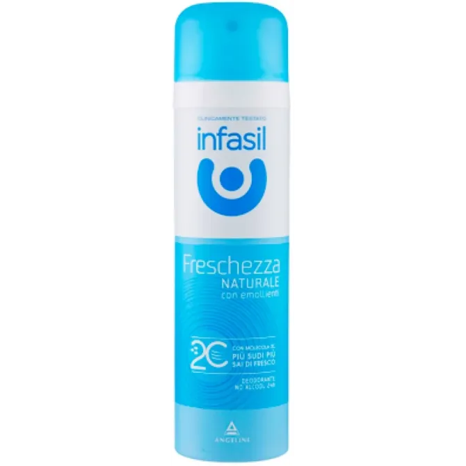 Дезодорант для тела спрей Infasil Deospray Freschezza Naturale 150 ml Львов - изображение 1